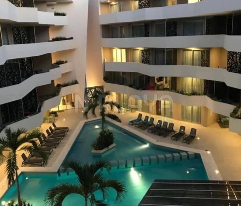 Apartamento Luxury 1br 100mb Gym Sauna Rooftop Pool *